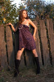 Allana in Fence m3465rq7sv